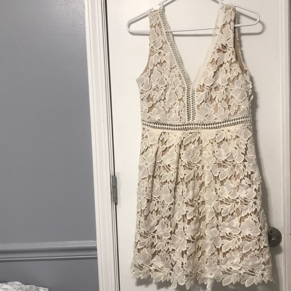 White dress